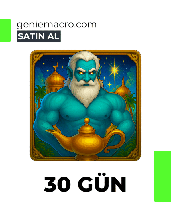 Genie Macro [30 Günlük]